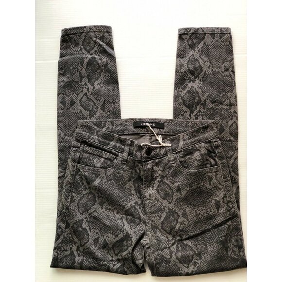 J Brand 835 Mid Rise Crop Skinny Jeans in Tuscan Storm JB001891 Jeans Size 25 - Picture 3 of 10